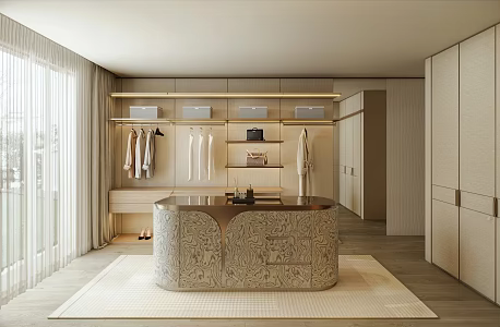 Cloakroom 3d model