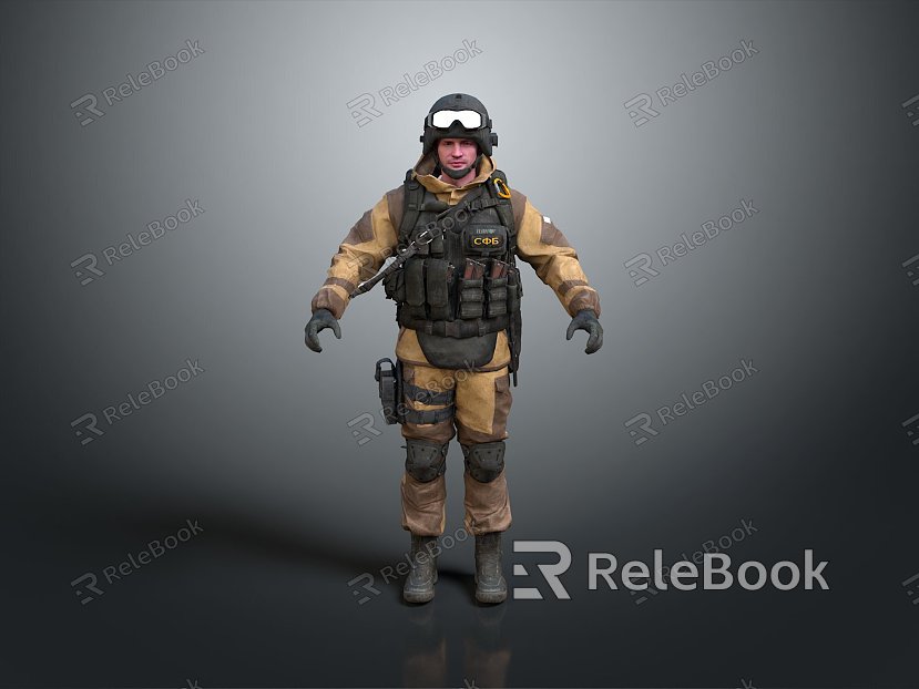 Special Forces Special Forces Special Army Special Warriors Rapid Reaction Force Soldiers Warriors model