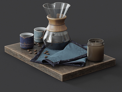 Modern Coffee 3d model