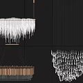 Various Modern Chandelier Designs With Crystal Fringe Tassel And Metal Frame