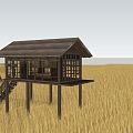 New Chinese Lookout Sightseeing Hotel Hotel Lookout 3d model