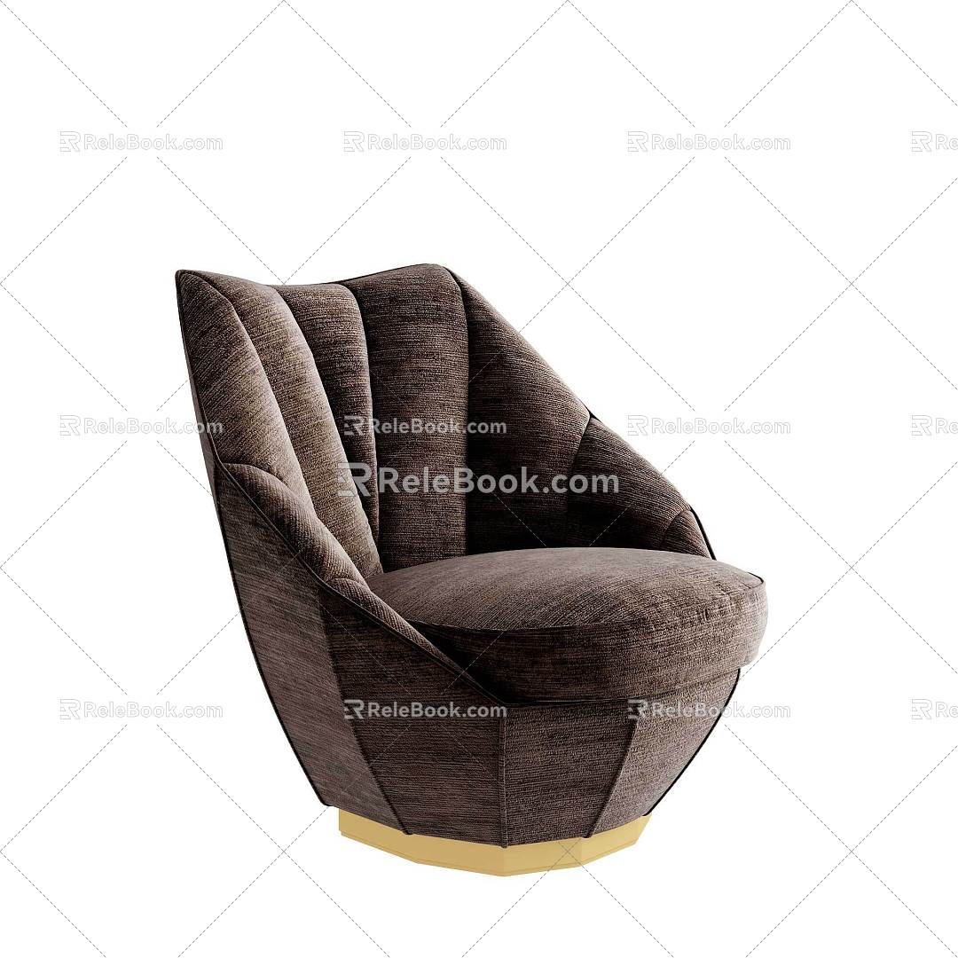 Visionnaire Wesenier Lounge Chair 3d model