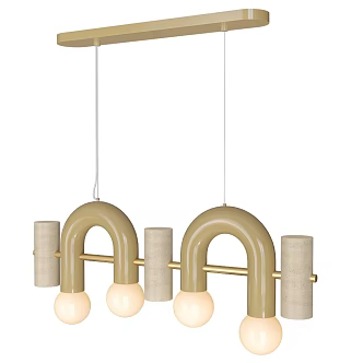 Mambo chandelier 3d model