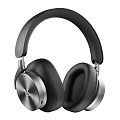 Premium Over Ear Headphones With Black Design And Comfortable Ear Cups