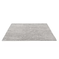 Gray Textured Square Rug With Modern Design Perfect For Living Room Floor Decor