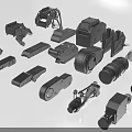 Industrial Equipment Components Including Mechanical Parts For Heavy Duty Use