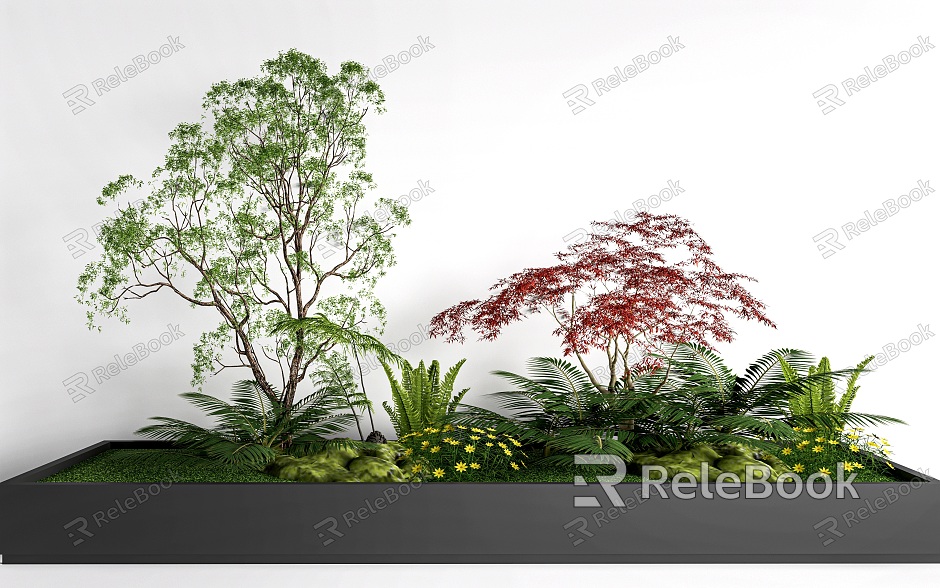 plant landscape plant pile landscape plant landscape sketch plant combination model