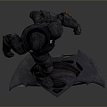 Batman Wyman Heroes Cartoon Batman Anime Batman Anime Batman Animated Characters 3d model