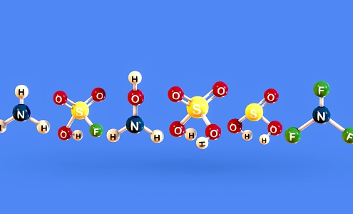 acid-base molecule DNA molecular structure cell structure 3d model