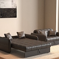 Sofa bed Double sofa 3d model