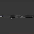 Modern Precision Sniper Rifle With Tactical Scope Long Barrel And Magazine