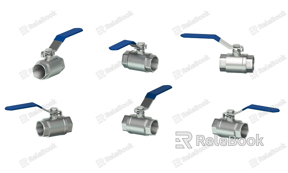 Manual valve valve switch industrial switch valve pipe industrial parts angle valve ball valve model