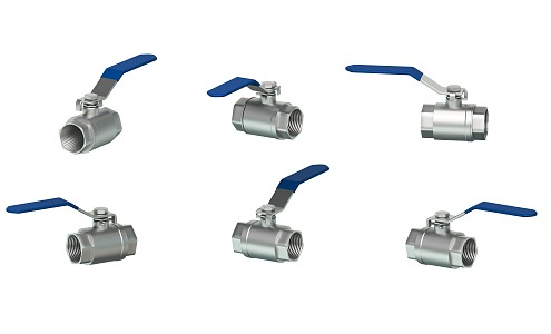 Manual valve switch industrial switch valve pipe industrial parts angle valve ball valve 3d model