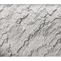 White Decorative Wall Component Featuring Rough Textured Surface For Interior Design