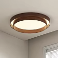 Modern Middle Aged Ceiling Lamp 3d model