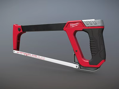 Modern Saw Hacksaw 3d model Modern Saw Hacksaw 3d model