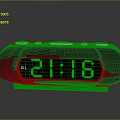 Alarm Clock Alarm Clock Children Alarm Clock Student Desktop Alarm Clock Electronic Alarm Clock Timer 3d model