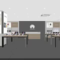 China Mobile 5G Huawei Digital Store Front With Product Display Area