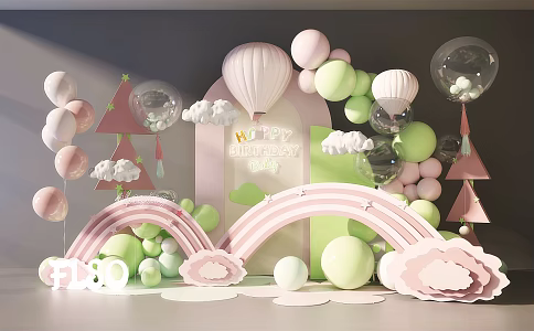 Modern Beauty Chen 3d model