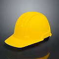 Yellow Safety Helmet High Quality Construction Work Protective Lightweight Durable Headwear