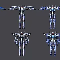 Electric Toy Robot Action Figures With Detailed Design And Multiple Poses For Kids