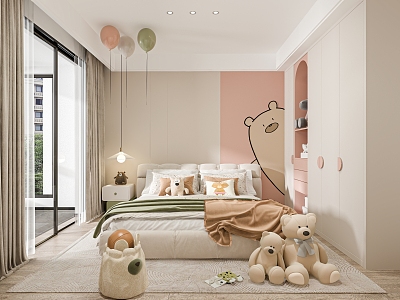 Children's room 3d model