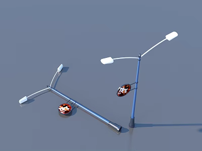 Street lamp outdoor lamp landscape lamp 3d model