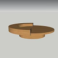 Tea Table Tea Table Middle Ancient Tea Table-Silent Tea Table 3d model