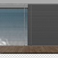 window screen curtain venetian blinds 3d model