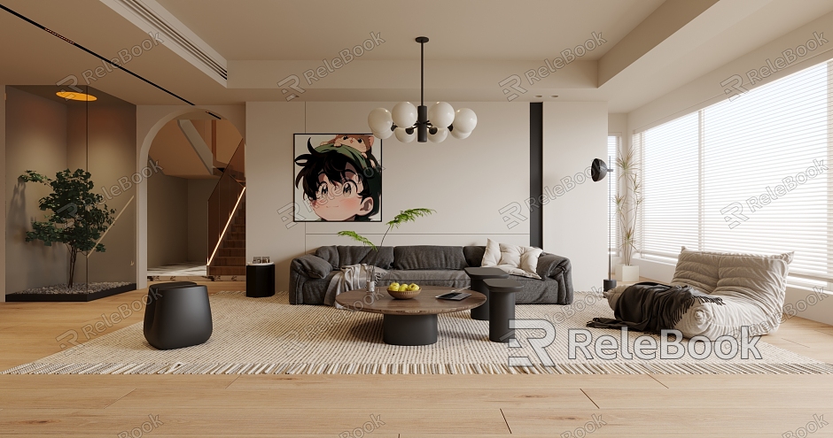 Living room model