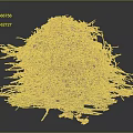 Natural Pile of Twigs Leaves and Branches with Organic Debris