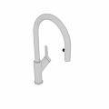 Modern Stainless Steel Kitchen Faucet With High Arc Spout And Single Handle