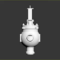 Stainless Steel Industrial Valve With Precision Engineered Control Structure And Flange Connections