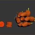 radish carrot sweet potato water radish fruits and vegetables fruits and vegetables fresh fruits and vegetables seasonal fruits and vegetables 3d model