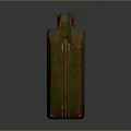 Green 5L Jerry Can with Metal Handle and Vintage Design for Daily Use