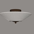 French retro ceiling lamp 3d model
