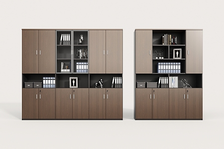 Office Bookcase File Cabinet File Cabinet Locker Partition Cabinet High Cabinet Office Supplies 3d model