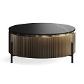 OROA Light Luxury Marble Metal Coffee Table 3d model