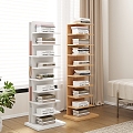 Modern Bookshelf 3d model