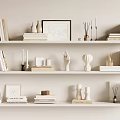 Modern Ornaments Combination Simple Bookshelf Ornaments Combination 3d model