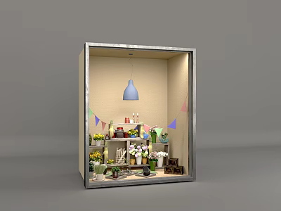 Modern Window 3d model
