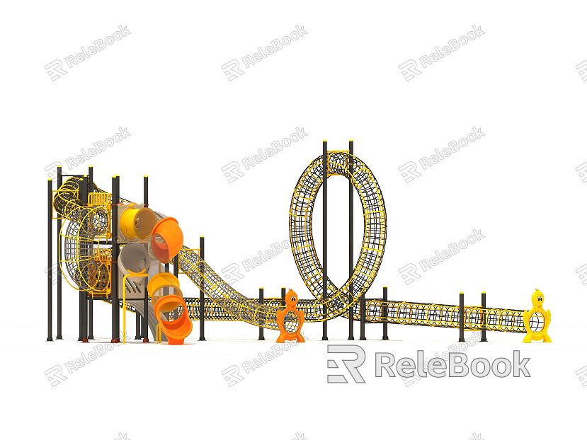 Modern slide multi-function drill cage combination model