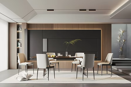 Modern Restaurant 3d model