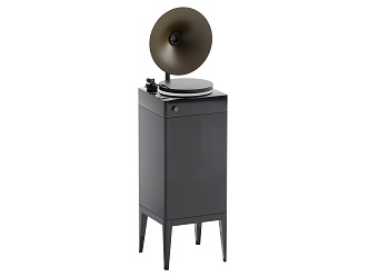 phonograph sound 3d model