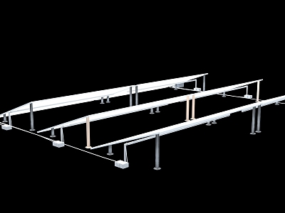 Smoke window antenna exhaust hole machine room model