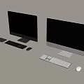 desktop computer all-in-one machine 3d model