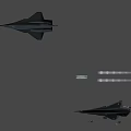 Gray Fighter Jet With Sleek Aerodynamic Design And Advanced Stealth Technology Features 3d model