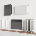 Various Stylish Radiators With Different Colors And Modern Designs For Home Interior