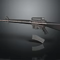 High Quality Modern Military Rifle With Detachable Magazine And Tactical Design