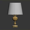 Table Lamp Industrial Table Lamp Homemade Table Lamp Industrial Wind Folding Table Lamp Lighting Lamps Lighting Fixtures 3d model